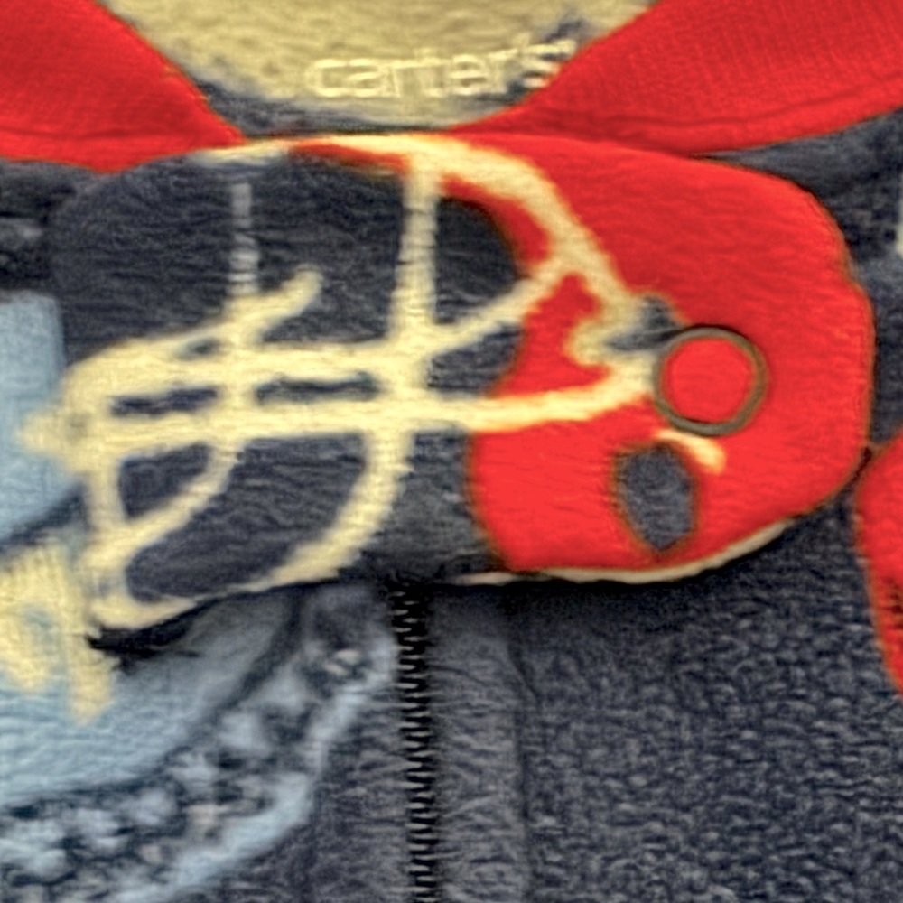Carter’s Football Fleece Pajama 🏈 - Picture 4 of 6